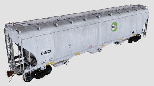 CGOX Trinity 3-Bay 5461cf Covered Hopper