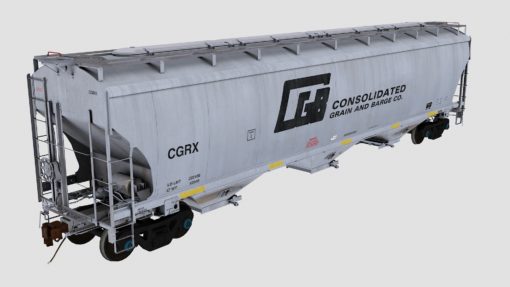 CGRX Trinity 3-Bay 5461cf Covered Hopper