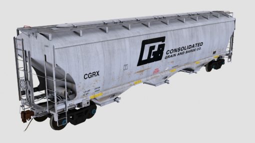 CGRX Trinity 3-Bay 5461cf Covered Hopper