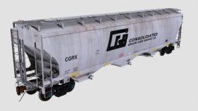 CGRX Trinity 3-Bay 5461cf Covered Hopper