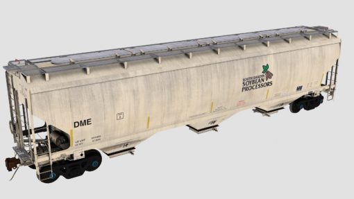 DME Trinity 5461cf 3-Bay Covered Hopper