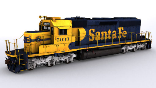 ATSF SD40-2
