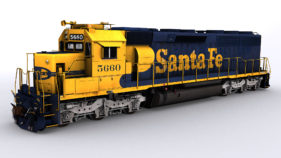 ATSF SD45-2