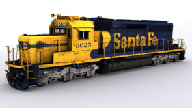 ATSF Snoot SD40-2