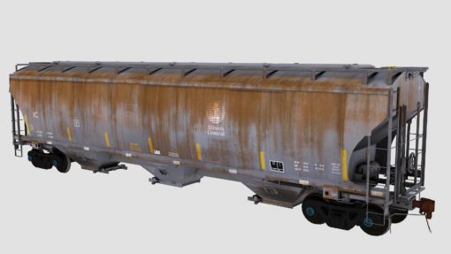 IC Trinity 3-Bay Covered Hopper 2