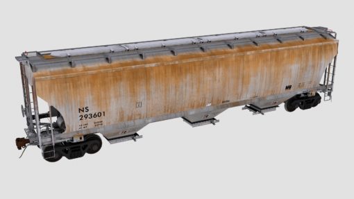 NS Trinity 3-Bay Covered Hopper 2