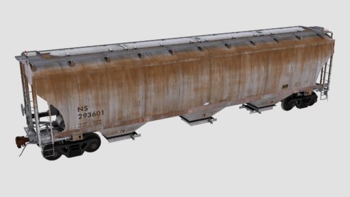 NS Trinity 3-Bay Covered Hopper 2