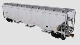 AGPX Trinity 3-Bay 5461cf Covered Hopper