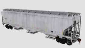 BNGX Trinity 3-Bay 5461cf Covered Hopper