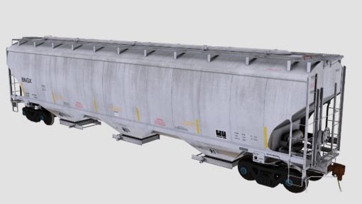 BNGX Trinity 3-Bay 5461cf Covered Hopper