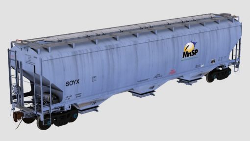 SOYX Trinity 3-Bay 5461cf Covered Hopper