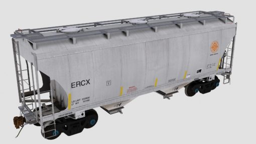 ERCX Trinity 2-Bay Covered Hopper