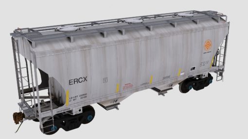 ERCX Trinity 2-Bay Covered Hopper