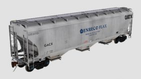 GACX Trinity 3-Bay Covered Hopper 2