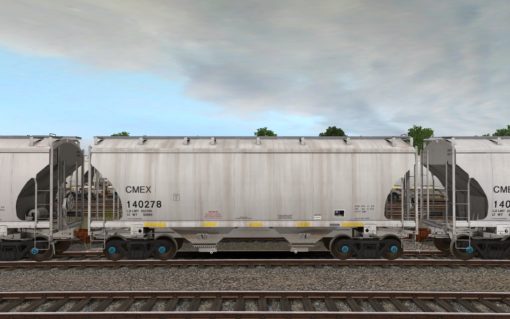 CMEX Trinity 2-Bay Covered Hopper