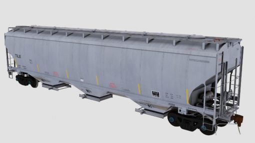 TILX Trinity 3-Bay 5461cf Covered Hopper 2