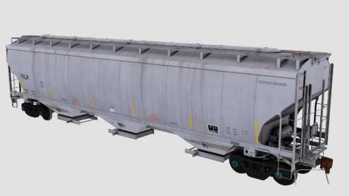 TILX Trinity 3-Bay 5461cf Covered Hopper 2