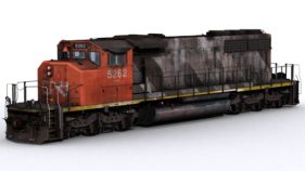 CN SD40-2W 5262-5269