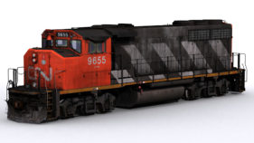 CN GP40-2W 9633-9667
