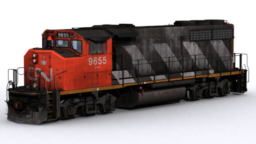 CN GP40-2W 9633-9667