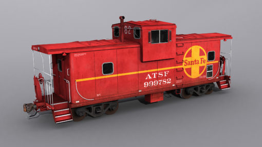 ATSF Wide Vision Caboose - Image 4