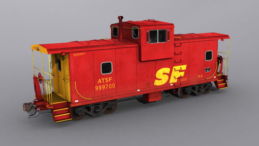 ATSF Wide Vision Caboose - Image 2