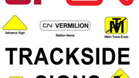 CN CP Trackside signs