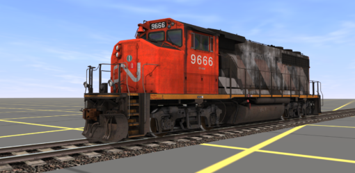 CN GP40-2W 9633-9667 - Image 2