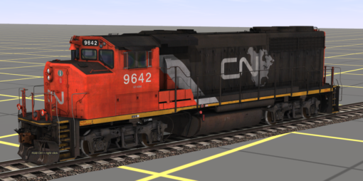 CN North America GP40-2W 9633-9667 - Image 2
