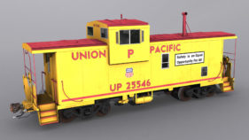 UP Wide Vision Caboose