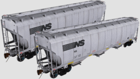 NS Trinity 3-Bay Covered Hopper Pack