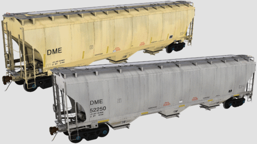 DME Trinity 3-Bay Covered Hopper Pack