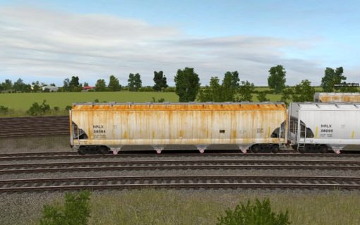 NRLX Trinity 4-Bay Covered Hopper