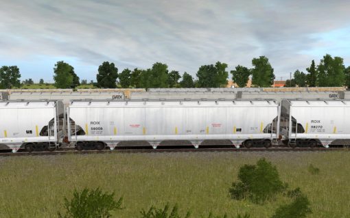 ROIX Trinity 4-Bay Covered Hopper