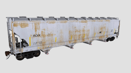 ROIX Trinity 4-Bay Covered Hopper