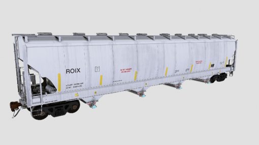 ROIX Trinity 4-Bay Covered Hopper