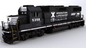 NS ex Conrail GP38-2