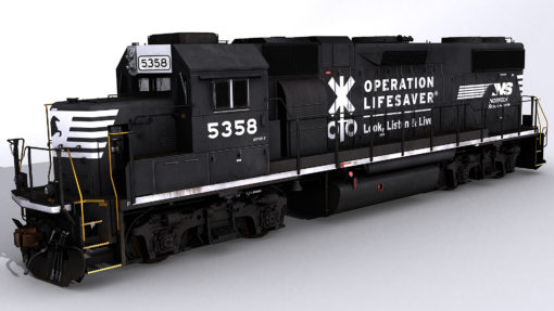 NS ex Conrail GP38-2