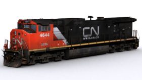 BC Rail C44-9WL 4641-4644 (Repaint)