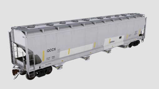 QCCX Trinity 4-Bay Plastics Hopper