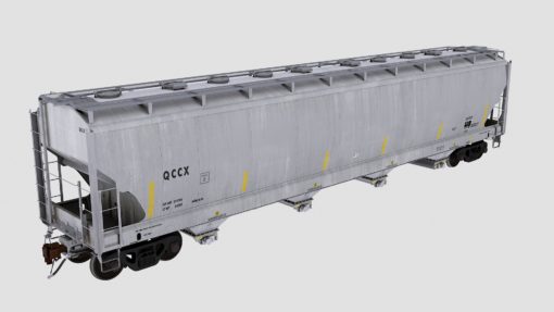 QCCX Trinity 4-Bay Plastics Hopper