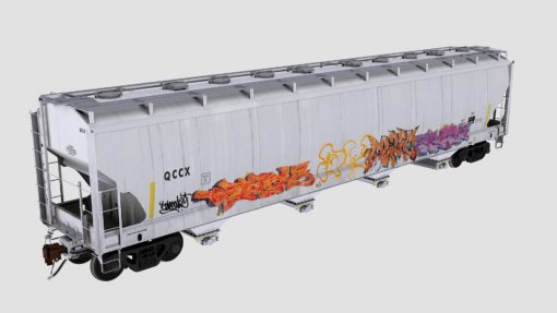 QCCX Trinity 4-Bay Plastics Hopper