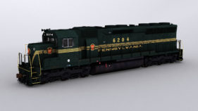 PRR Brunswick SD45