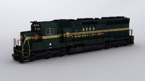 PRR Brunswick SD45