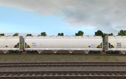 MBLX Trinity 4-Bay Plastics Hoppers