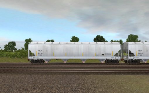 MBLX Trinity 4-Bay Plastics Hoppers