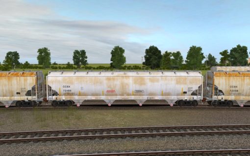 CCBX Trinity 4-Bay Plastics Hopper