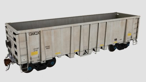 GMQX 1-105 National Steel Car 2500cf Aggregate Gondola