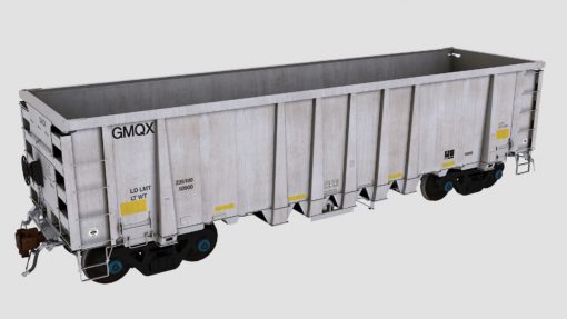 GMQX 1-105 National Steel Car 2500cf Aggregate Gondola