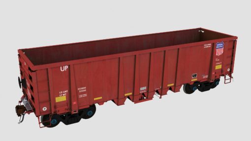 UP 94100-94449 National Steel Car 2500cf Aggregate Gondola